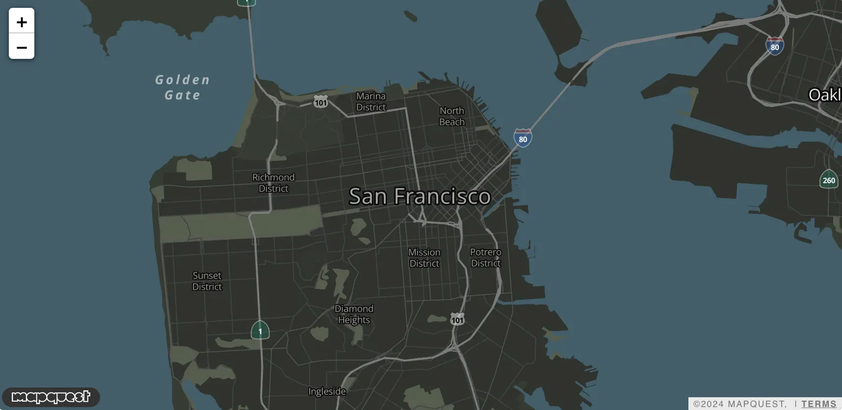 dark map example
