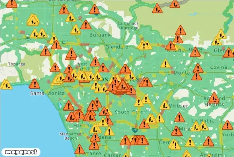 traffic map