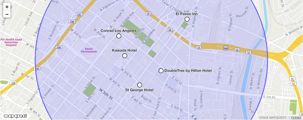 search layer circle example